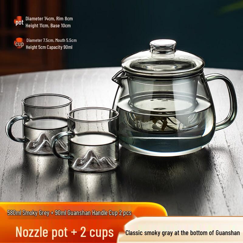 ZISIZ Glass Teapot