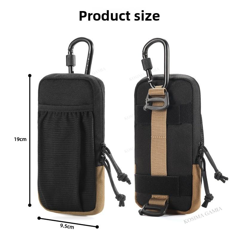 Mini Multifunctional Outdoor Sports Shoulder Bag Mountaineering Hiking Portable Waist Pack Wallet Storage Chest Crossbody