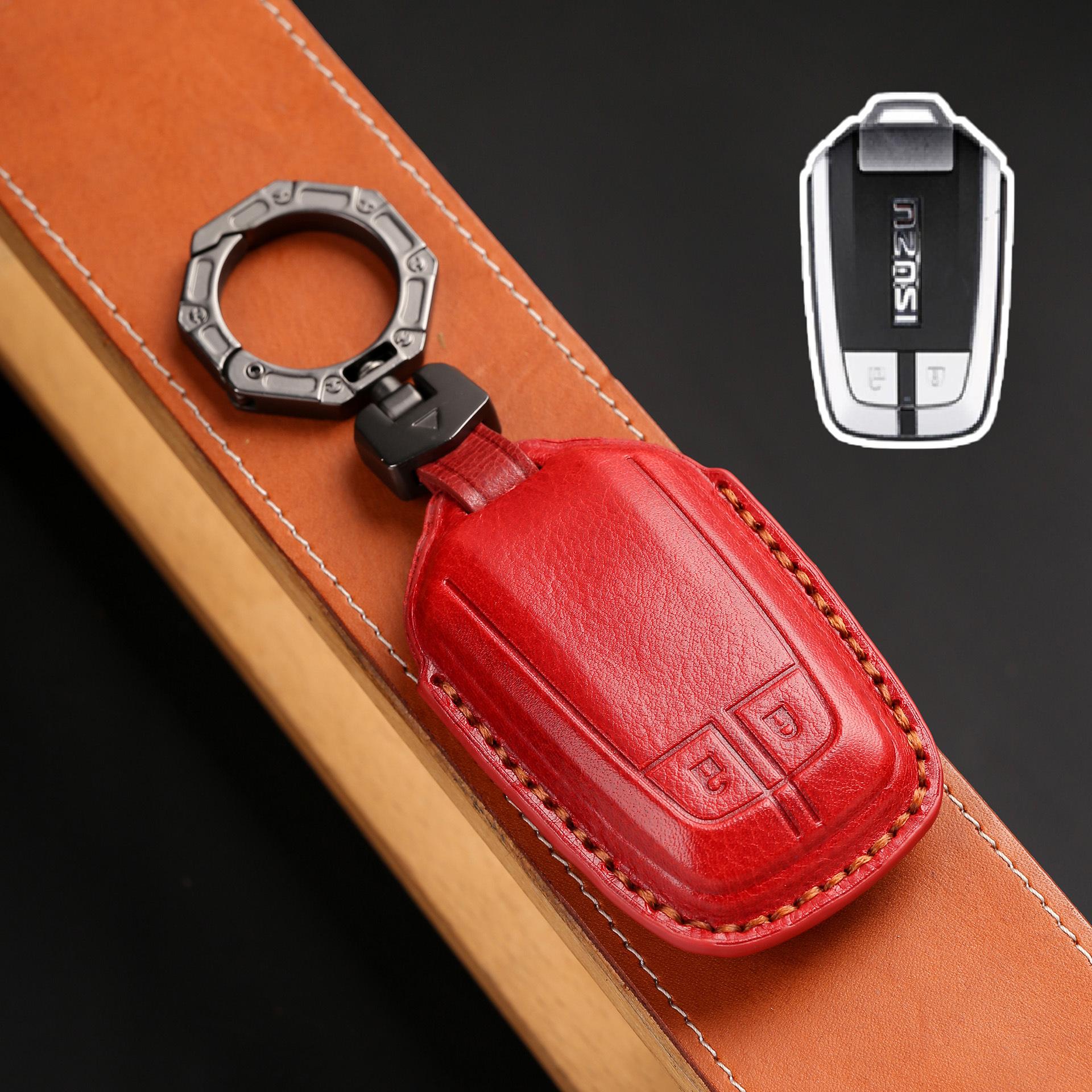 

Applicable to 21 Suzuto Isuzu dmax key set 17/18 Ranger car remote control metal case buckle красный