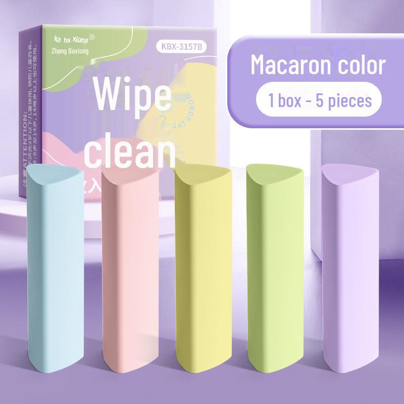 

Большие треугольные ластики для учеников начальной школы - Чисто стирают следы от карандаша, 1 коробка канцелярских товаров Clean Triangle Eraser