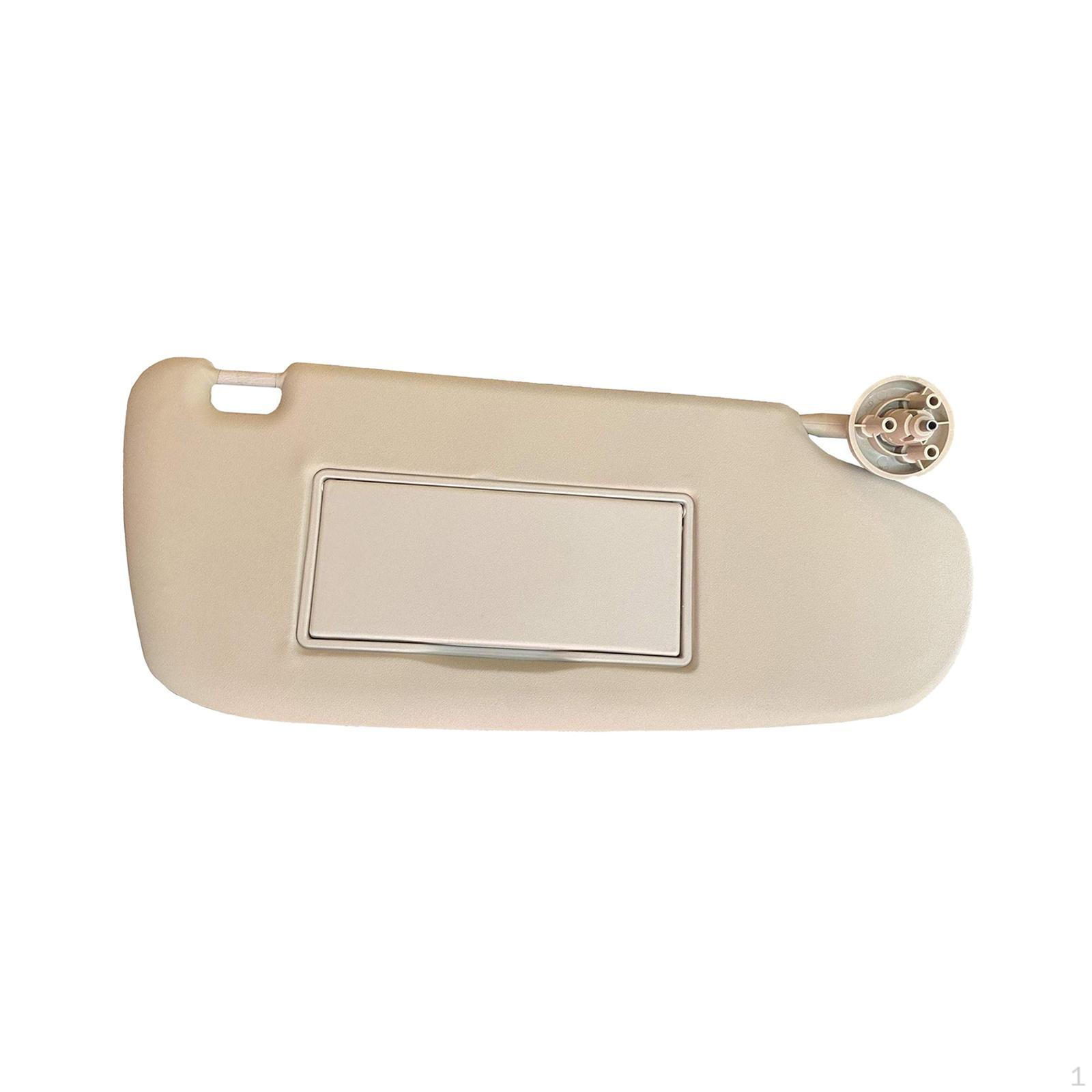 

1902167 Солнцезащитный козырек с зеркалом, сменные детали, автомобильный аксессуар, бежевый, сменный Left
