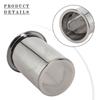 Infuser Filter Brew Brew Coffee Fine Mesh Reusable Stainless Reusable Stainless Steel Tea Coffee Espresso Makers