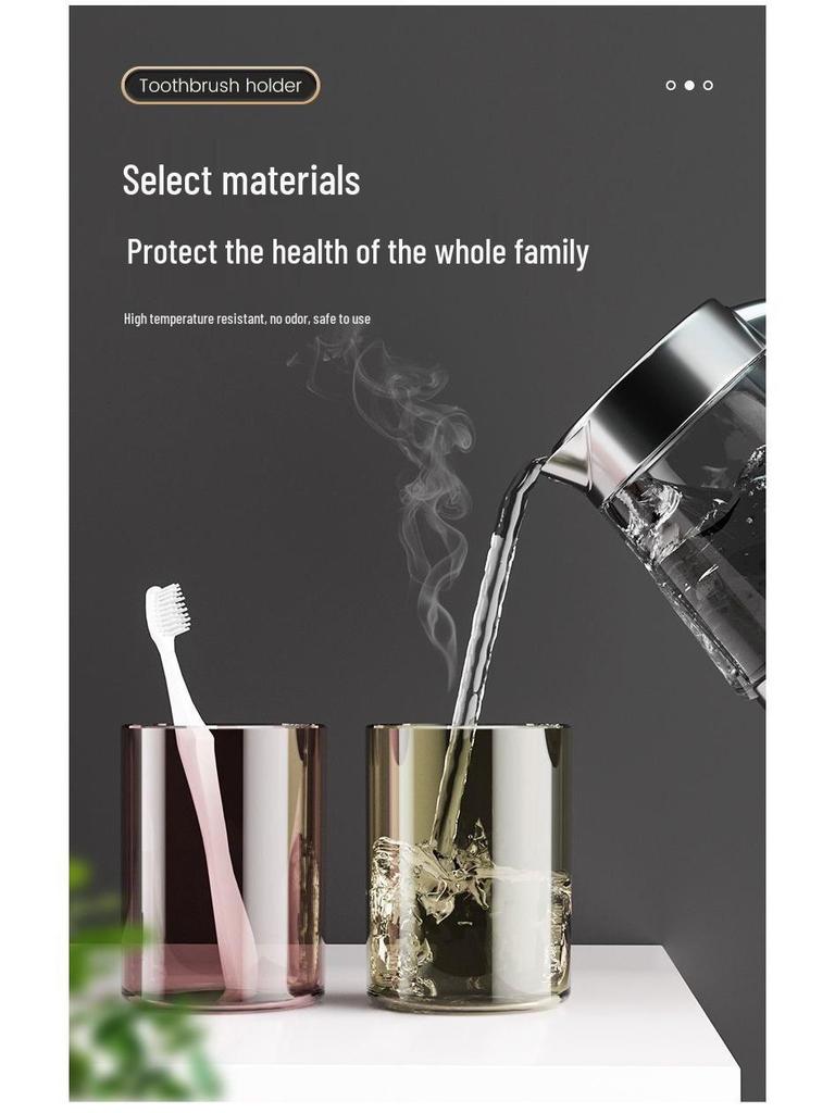 Wall-Mounted Electric Toothbrush and Toothpaste Holder with No-Drill Installation