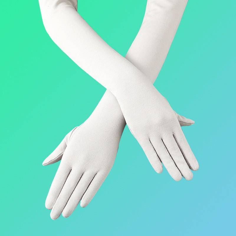 Sunscreen Gloves Summer Extended Arm Guards Women's Summer UV Protection Long Ice Sleeves Women's Cycling Outdoor Sleeves