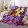 1PC The Angry Beavers Print Flannel Blanket, High quality Comfortable for All Seasons, Home Decor, Warmth and Comfort, Perfect for Christmas Gifts205
