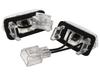 Citroen Berlingo C3 C4 C5 DS4 Jumpy Saxo Spacetourer Xsara LED license plate lights 2 pcs set