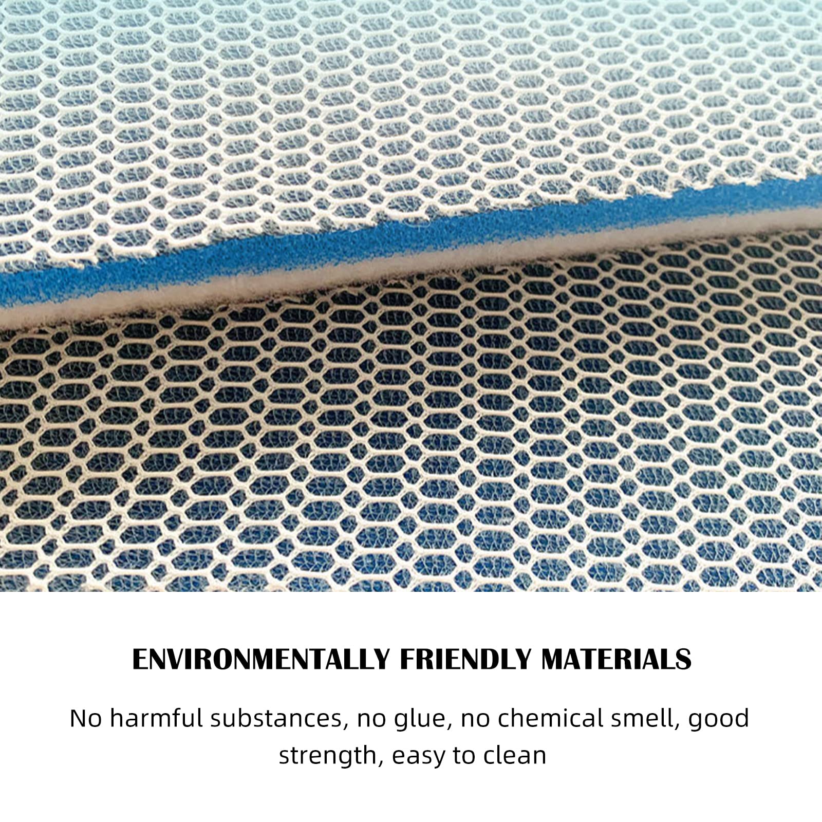 

8D Aquarium Filter Media,Pond Filter Medi for Fish Tank and Pond,Washable Reusable Koi Pond Filter Pad 8-Layer Fish Pond Filter 50x11x2cm