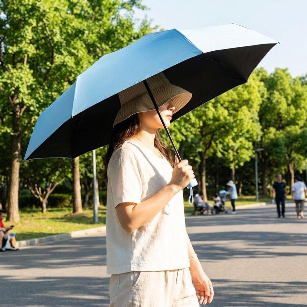 UV Protection Portable Capsule Umbrella Ultra-Light Sunshade Parasol Outdoor Travel