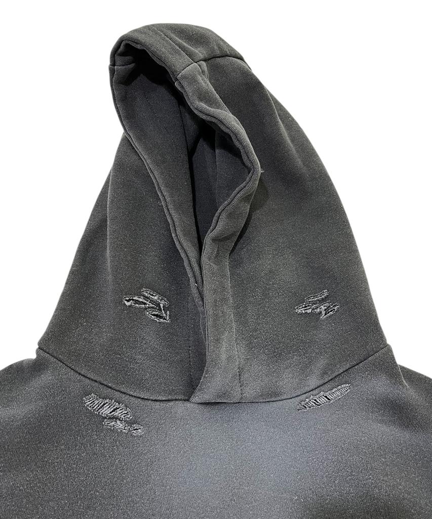 SK8ER ROCK Lost Archive Grunge Hoodie (Black)