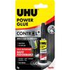 Extra Strong Glue - All Surfaces - Transparent - UHU Power Glue - 5g Tube