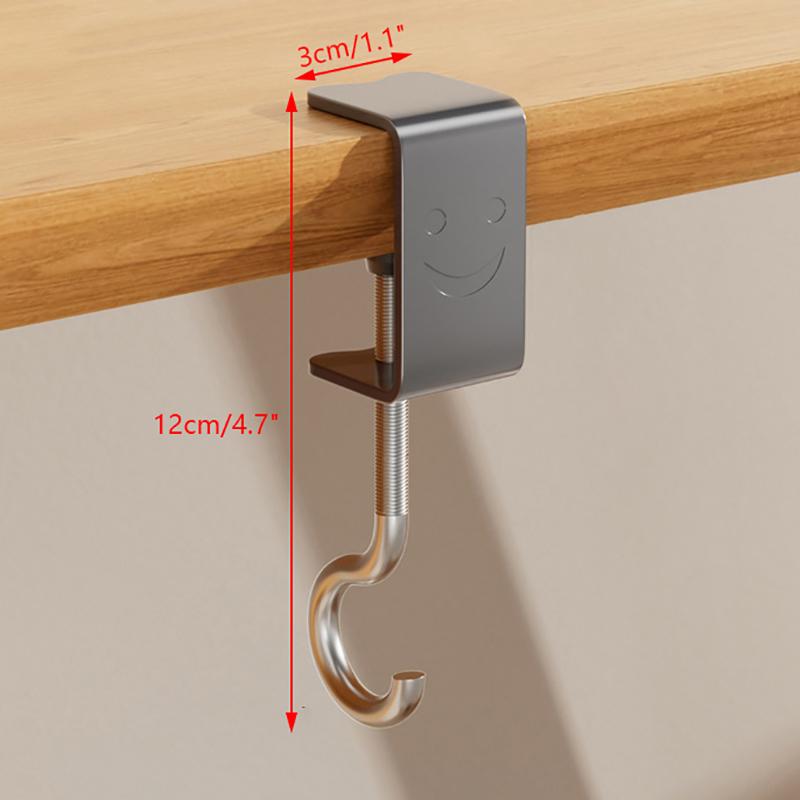 Stanzfreier Hängebeutelhaken Studenten Schreibtischseite Hängebeutel Handtaschenhalter Multifunktionaler Tischhaken