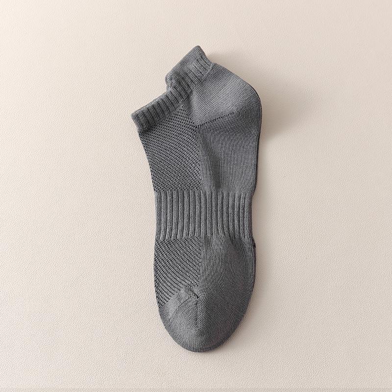 Men's Summer Thin All-purpose Cotton Mesh Breathable Sweat Absorption Deodorant Antibacterial Sports Socks
