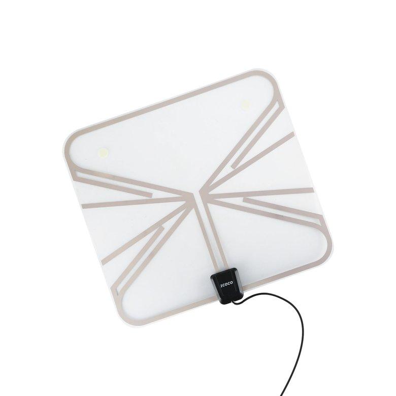 Cheap KC Antenna Indoor UltraThin Digital Hdtv 50 Miles Antenna With