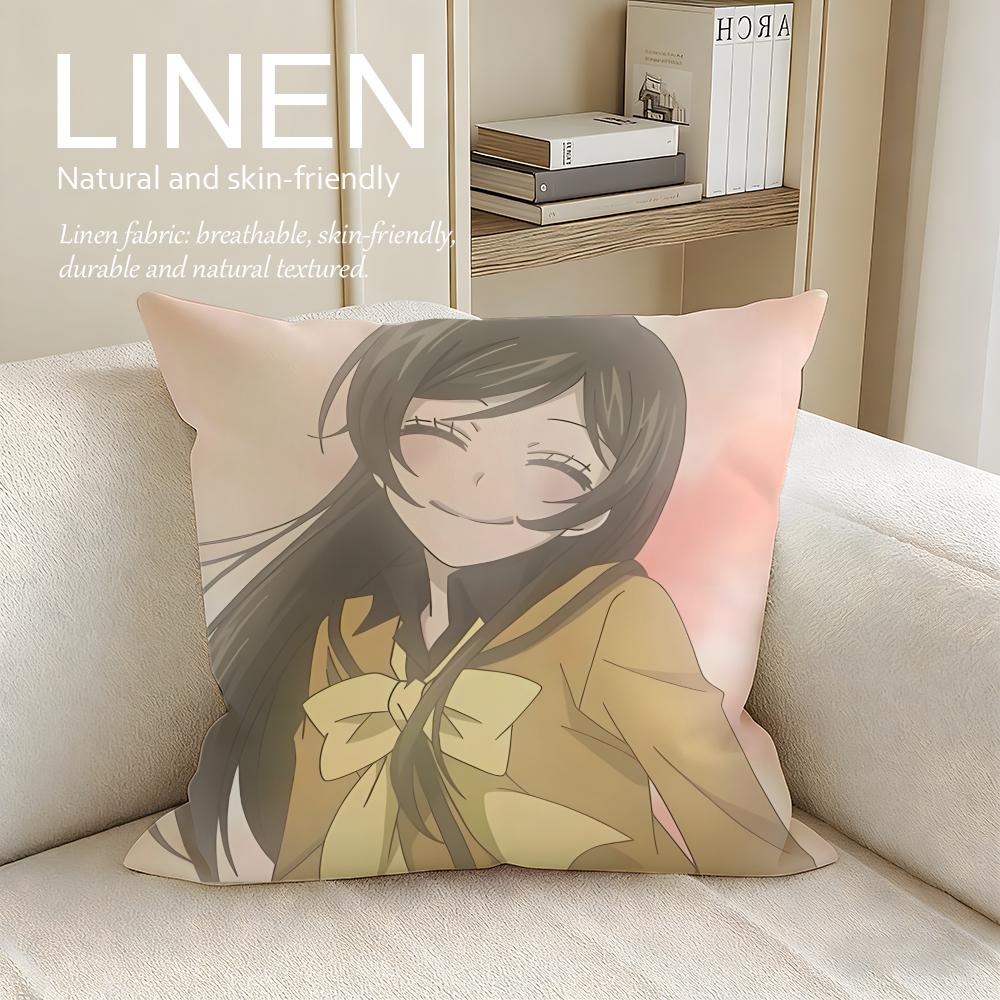 Fantasy Kamisama Hajimemashita Cushion Cover Pillowcase Set Pcs x x Breathable Washable Sofa Cushion Cover