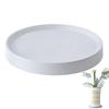 Flower Pot Stand with Casters for Air Flower Stand Outer Diameter Bath&bath Houseplants, Purifier, (White, 29.5cm)
