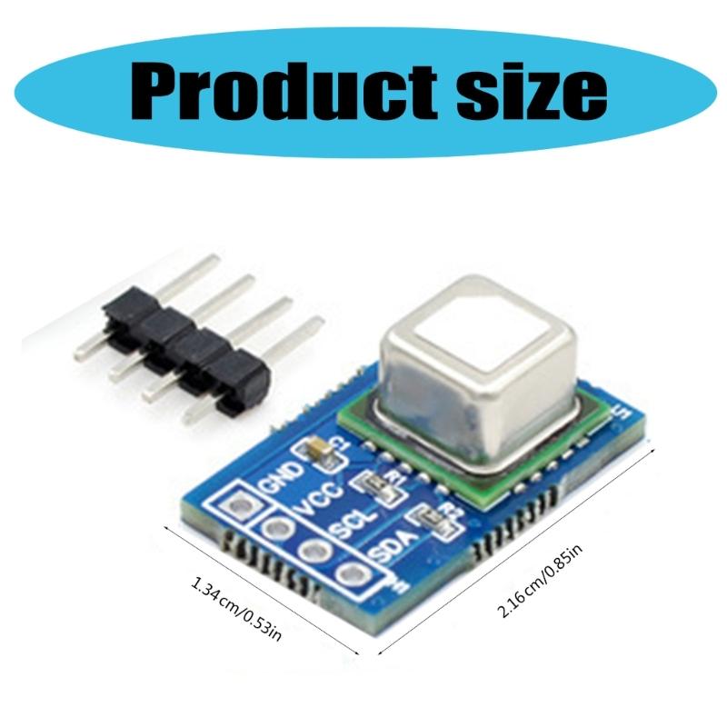 Kleines SCD41 Gassensor-Modul zur CO2-Erkennung Integriert Temperatur- und Feuchtigkeitssensorik Luftqualitätsüberwachung