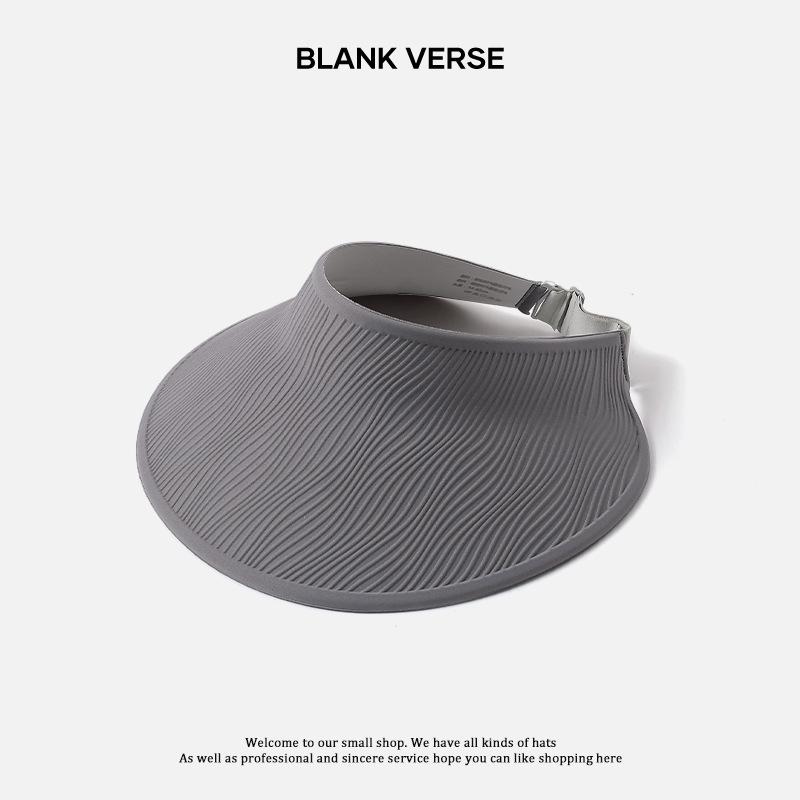 Foldable Non-marking Empty Top Hat Summer Sun Protection Hat Women's Outdoor UV Protection Sun Hat