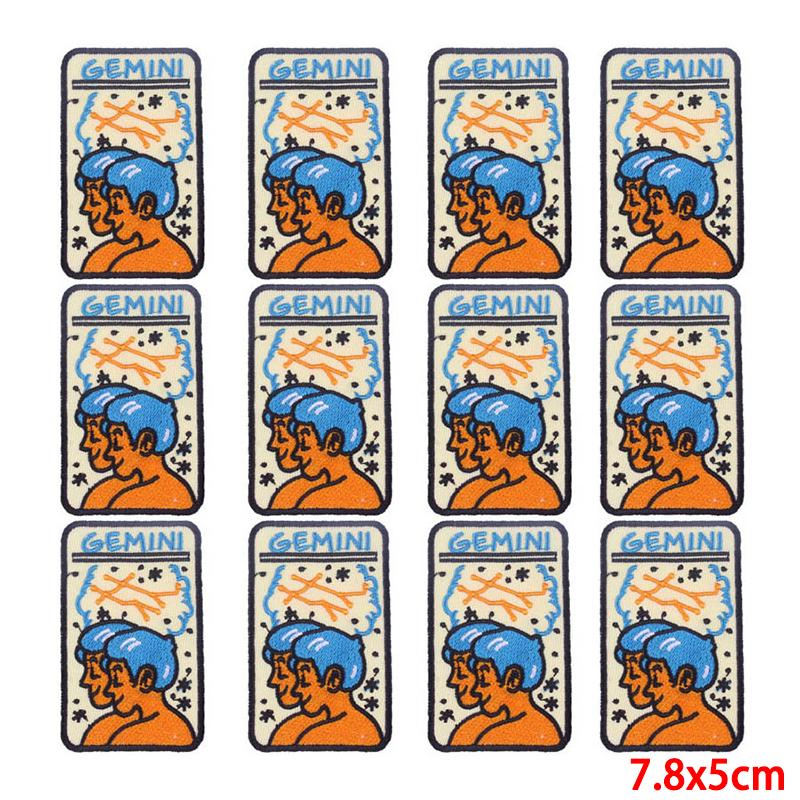 10 teile/los Großhandel Stickerei Patch Eisen Auf Patches Für Kleidung Patches Auf Kleidung Jacken Dekor Applikation Nähen Liefert