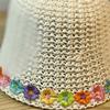 Woman Crochet Floppy Hat Wide Brims Bucket Hat Spring Beach Getaways Sun Hat