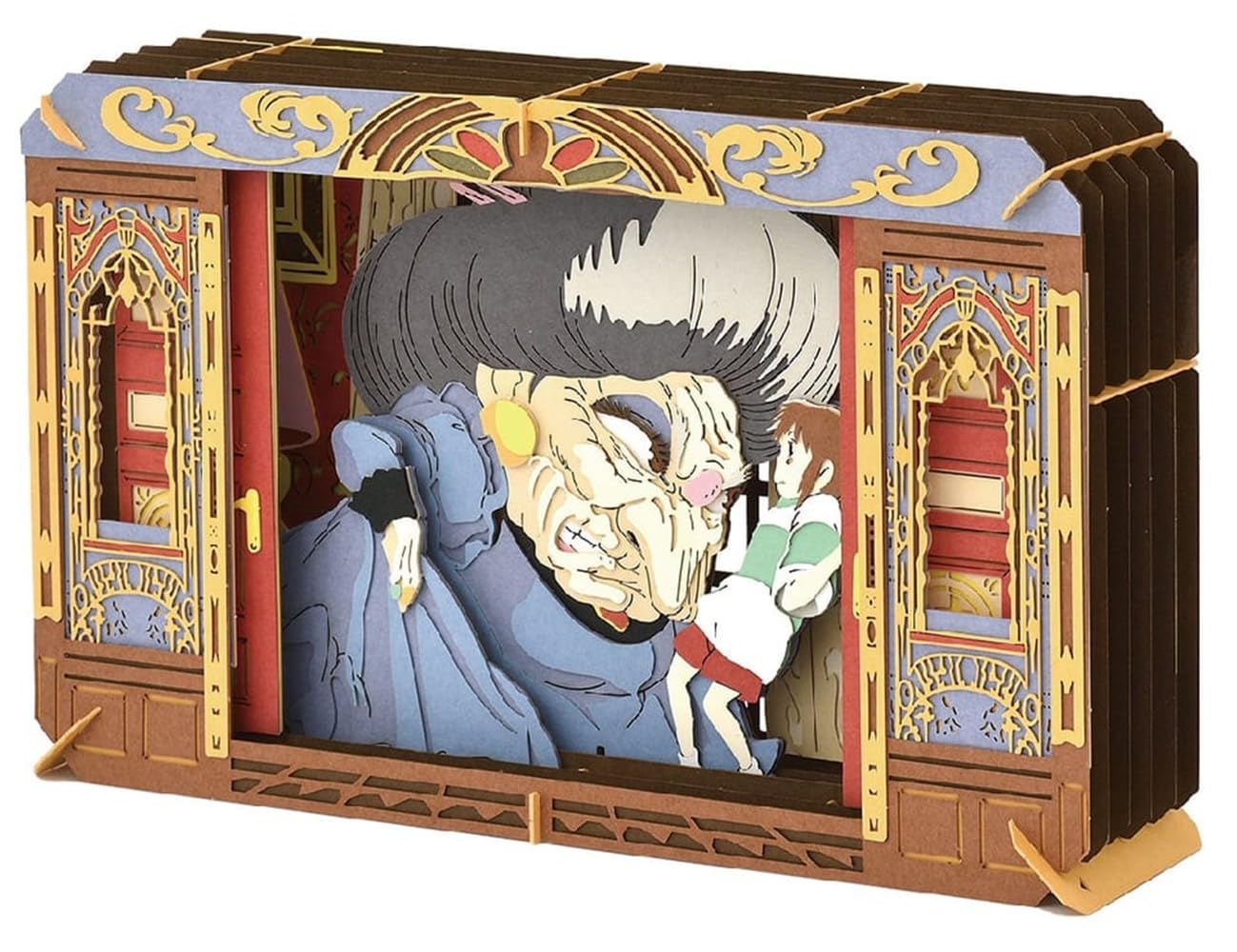 

Ensky Бумажный театр Унесенные призраками Позвольте мне здесь работать Размер бумажной основы: В100 х Ш160 х Г42 мм