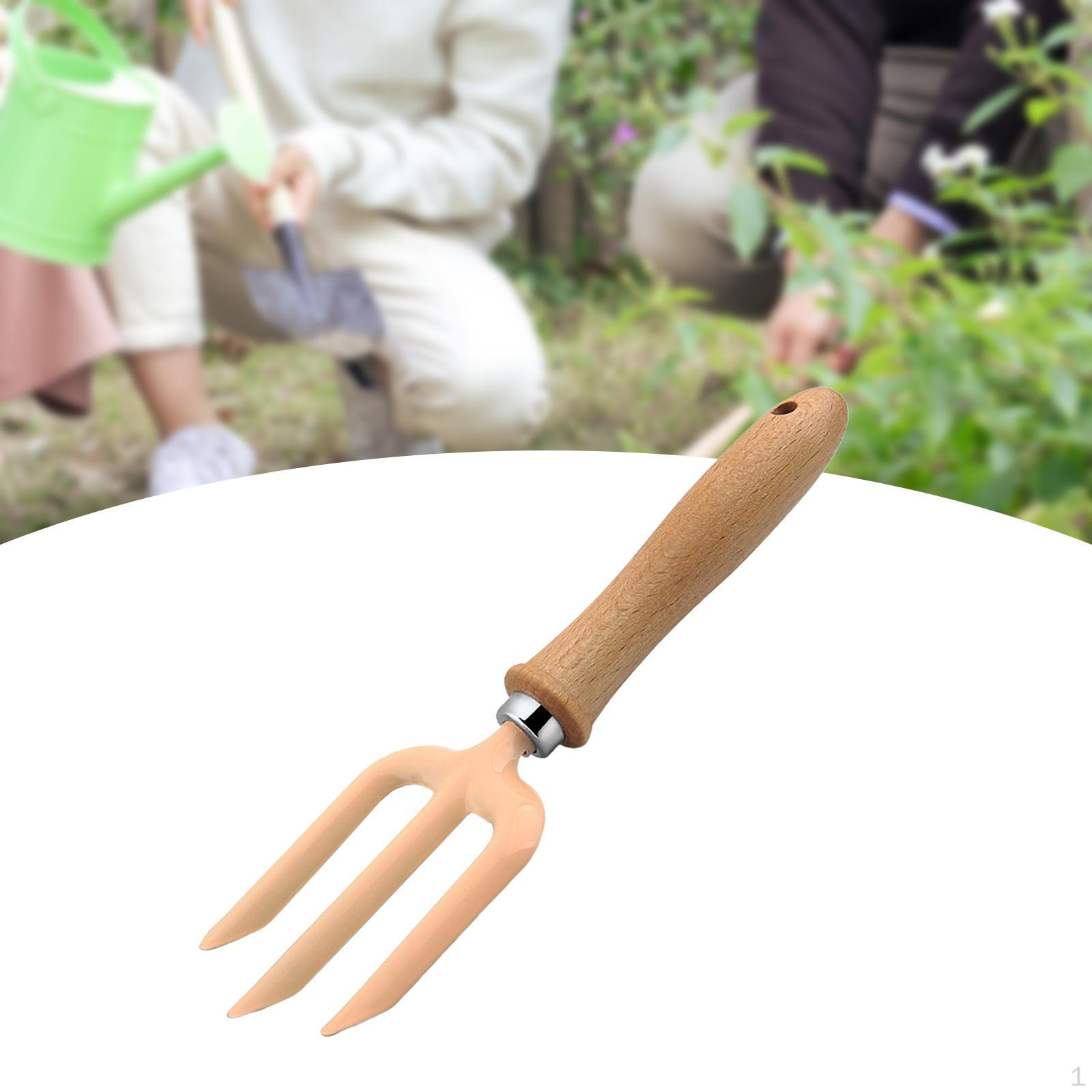 

Дитячий садовий інструмент. Компактна маленька легка пляжна іграшка Snowfield. Рука для Fork