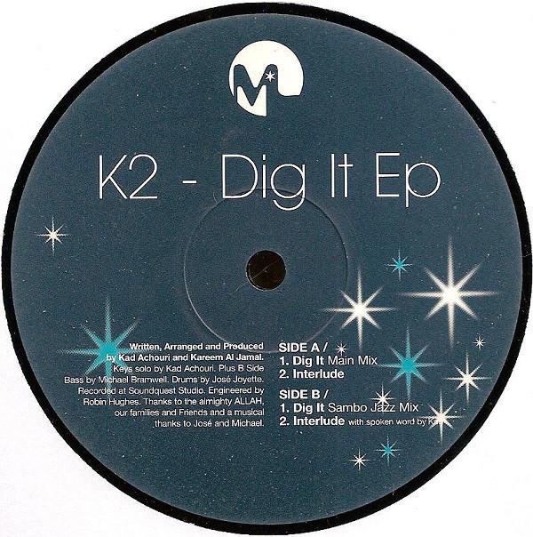 

12inch Record K2 - Dig It EP MK04 Malek 2001 UK Dance & Electronica Used