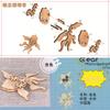 Wooden 3D Puzzle Animal Model Assembly Kit Easy to Includes and Perfect for picture book and DIY Easy to - assemble. cats, dogs, dolphins. decoration,