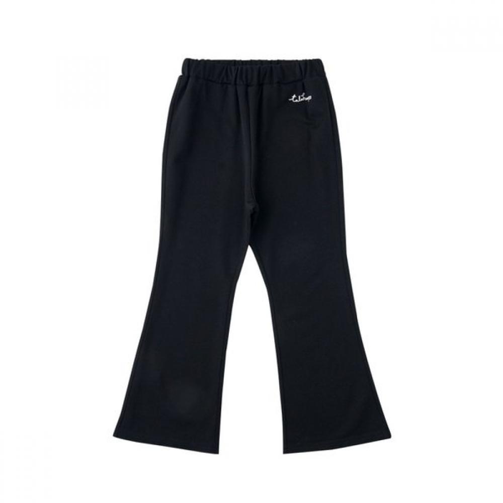 Леггинсы с расклешенными штанинами 76114 416 01 BLACK/110