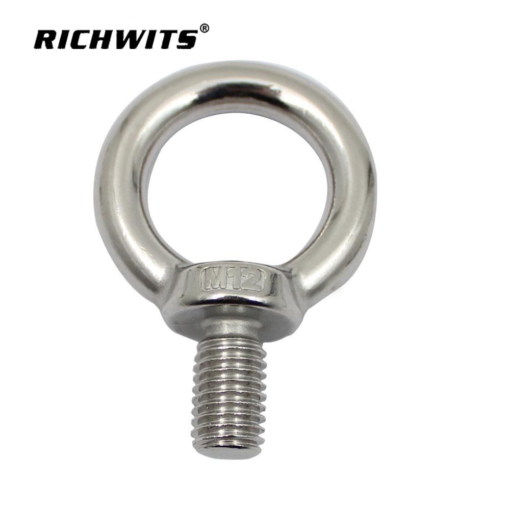 304 Stainless Steel JIS1168 Japanese Eyebolt Ring Bolt for Rigging