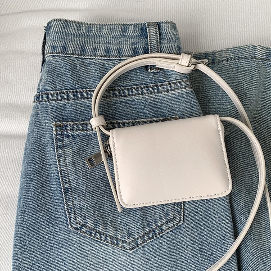 Splashproof Small Square Bag Vintage Bag Large Capacity Leather Crossbody Bag Shoulder Bags for Women Girl Cellphone Bag