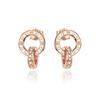925 Silver Cute Earring Set Heart Lock Caterpillar Giraffe Flamingo Star Fit Fashion Jewelry for Women Daily Accessory