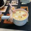 Cute Bowknot Ceramic Bowl with Handle, Aesthetic Salad, Dessert & Breakfast Oatmeal Bowl