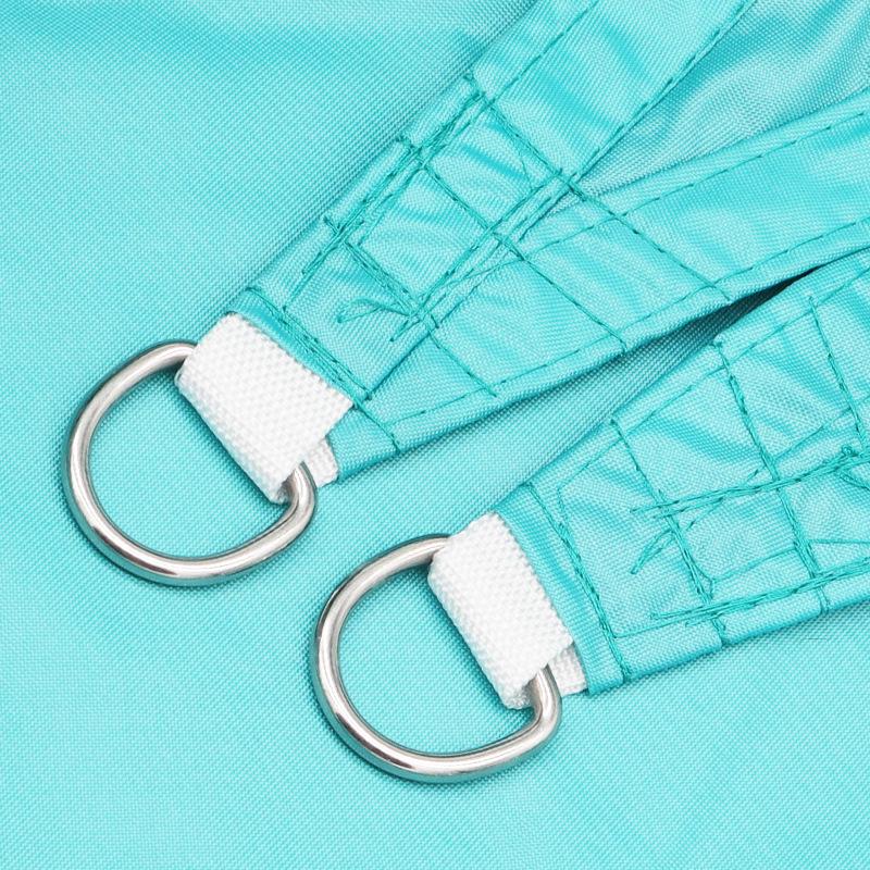 3x3x3m Wasserdichtes UV-Beständiges Dreieckiges Sonnensegel für Garten, Pool oder Innenhof