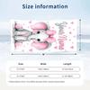 Elephant Theme Beach Towel Personalized Custom Name & Text Soft Quick Dry Beach Towel for Swimming Travel