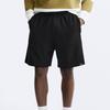 Zara Minimalist Solid Color American Straight Casual Shorts Men shorts Black 0761418-800