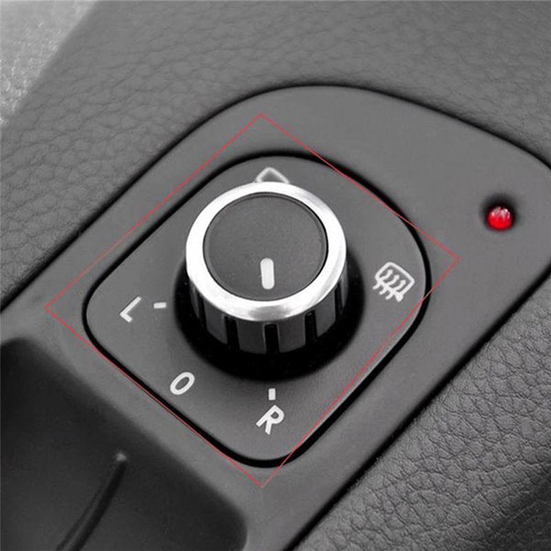Durable-1 Piece Car Side Mirror Switch 5ND959565A Black Car Accessories For VW Golf A6 Tiguan Sagitar Magotan CC Passat 2005-201