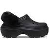 Crocs Stomp Lined Clog Black Unisex Sneakers 208546-001