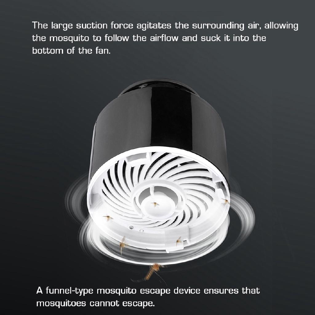 Mosquito killer Mosquito Lamp USB Power Photocatalysis Mute Radiationless Insect killer Flies Trap Lamp Suitable for Baby DC 5V