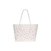 New COACH City Artificial Leather Tote Bag Shopping Bag Handbag Shoulder Bag Large Size Women's White C8614-IMCAH