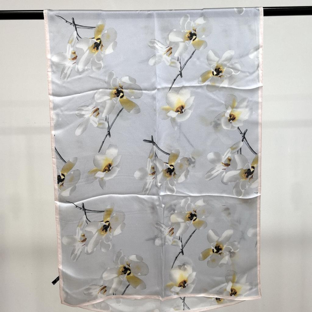 Unique bargain bargains, multiple colors available, mulberry silk silk pure crepe satin long scarves, scarves, silk scarves shawls, ladies' special
