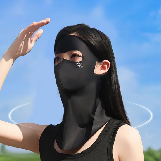 Sunscreen Face Guard Full Coverage 3D Design Breathable All-season Face Protection Cover for Winter Outdoor Cycling