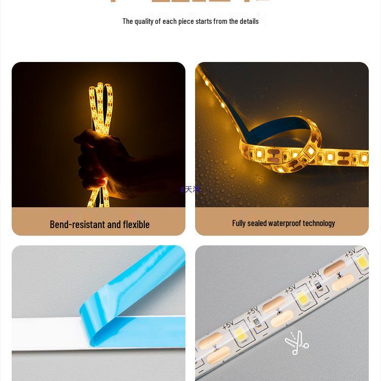 Super Bright Self-Adhesive LED Strip for TV Ambiance
