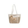 Spring and Summer Large Capacity Tote Bag for Women New High End Textured Shoulder Bag for College Students' Class Commuting Bag