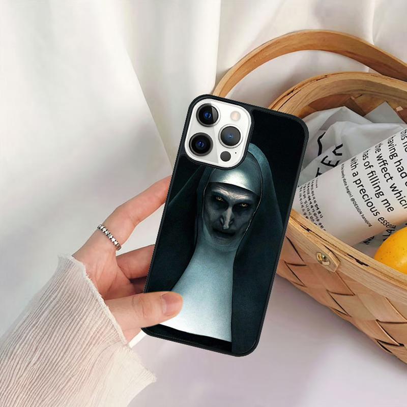 The Nun Horror Movie Phone Case For iPhone 17 Air 16 15 14 11 12 13 Pro  MAX Plus Coque Cover Shell