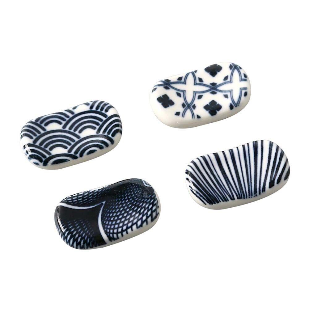 Household Bracket Underglaze Colored Ceramics Chopsticks Stand Portable Chopstick Holder