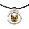 Yorkshire Terrier, Yorkie – Necklace with a geometric design and the inscription "Art-Dog" | Art-Dog