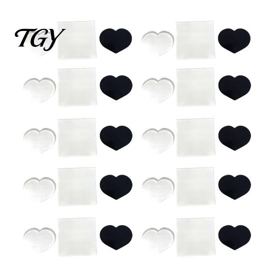 Refrigerator Magnets Craft Supplies 10Pcs DIY Fridge Magnet Kit, Clear Acrylic Magnetic Photo Frame Office Locker Set, Custom Picture Making