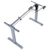 Metal Desk (table) Frame with Electric Height Adjustment, Electric PRATO 01-2T/A GRAY