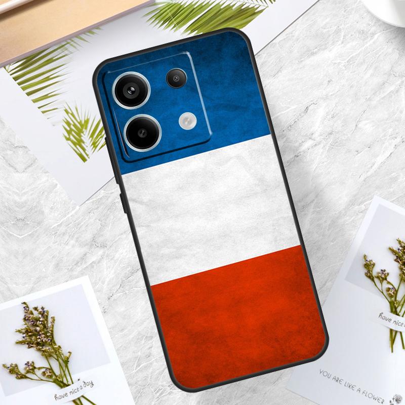 France National Flag Case For Xiaomi Redmi Note 14 13 12 11 10 9 15 Pro Plus Redmi 15 10C 12C 13C 14C 15C Cover