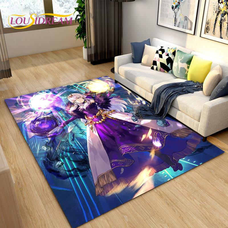 Fire Emblem Series Game Gamer Area Rug,Carpet Rug for Living Room Bedroom Sofa Doormat Decoration, Kids Play Non-slip Floor Mat